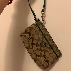 Coach wristlet